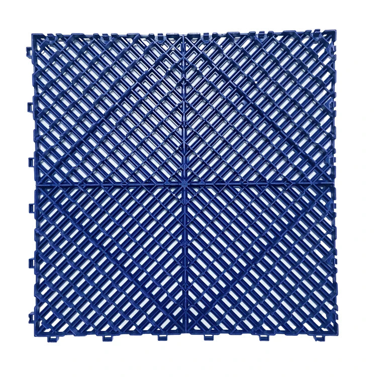 Anti Slip Interlocking Pp Garage Tiles Free Shipping Plastic Splicing Floor Grille for Car Wash