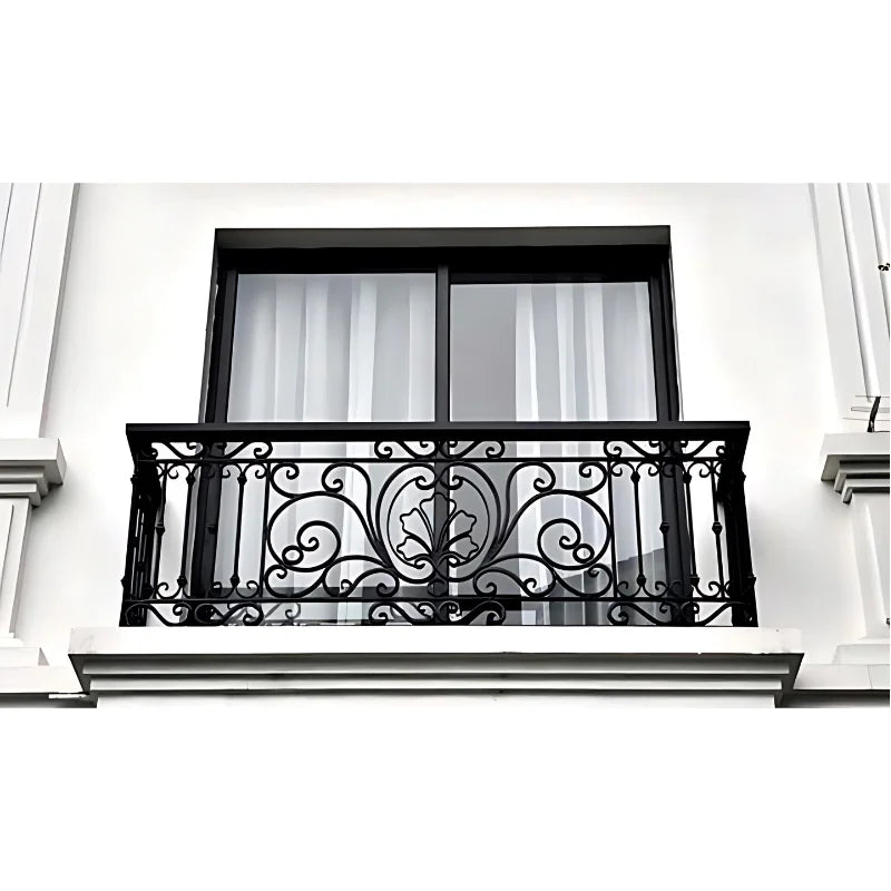 Upgrade Your Wide Villa Balcony Elegant Stainless Steel Wrought Iron Carbon Steel Brass Railing Designs Modern Maximizing Space