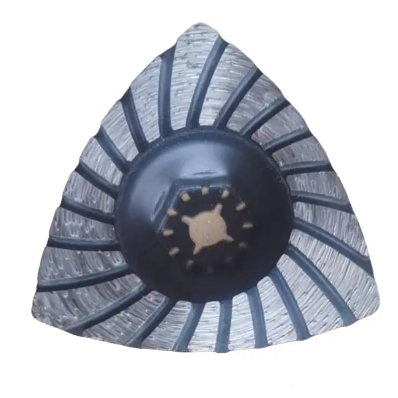 Triangle Diamond Grinding Tool for Oscillating Multi Tool 80x80mm Metal Bond Turbo Segment for Corner Grinding
