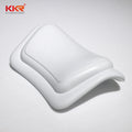 Hot Sale PU Eva Material Spa Bath Pillow White Black Bathtub Headrest