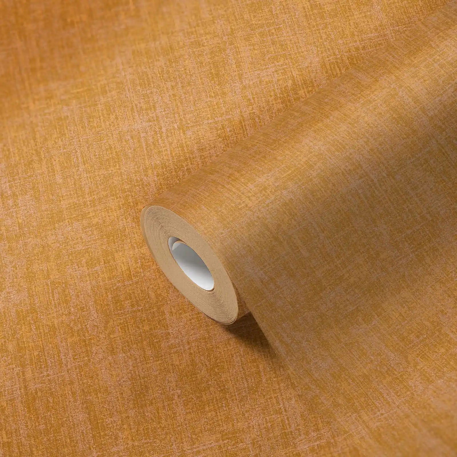 Made Germany Sale Wallpaper Rolls Metallic Yellow Gold Non Woven Vinyl Highly Wash-Resistant Light Resistant Living Room Kitchen
