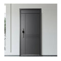 China Factory Modern Steel Entrance Door Simple Design Security Steel Door for House Apartment Hotel Front Entry Application