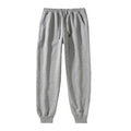 China Bangladesh Factory Price OEM Customized Logo Embroidery 420g Cotton Fleece Loose Fit Tapered Cuff Mens Sweatpants