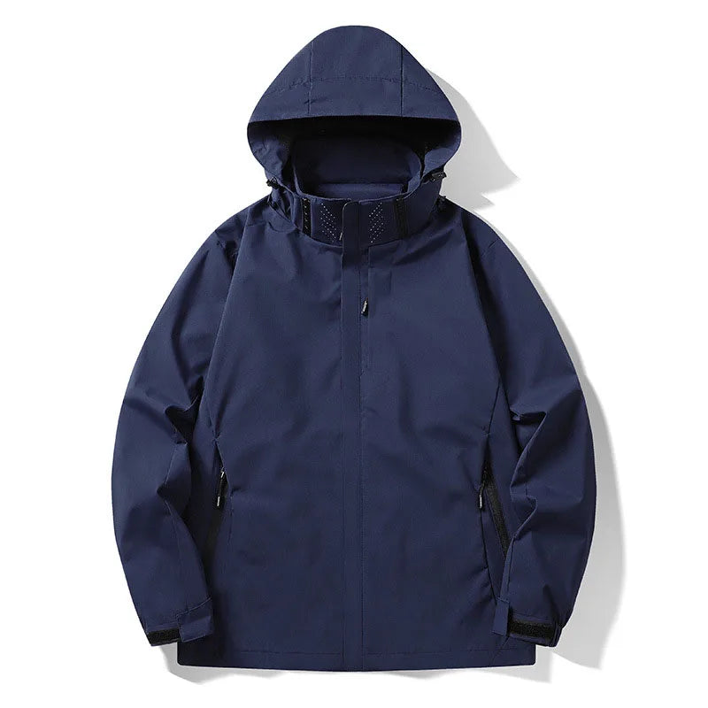 OEM Custom logo Embroidery Printed Design  Workwear Outdoor Jacket Men's Windproof and Waterproof Work Clothes Sports Jacket
