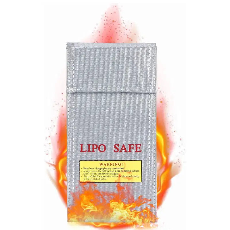 Customized Portable Fireproof Explosion-Proof Silicone Lipo Guard Safety Bag Fashionable RC Battery Special Purpose Storage