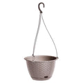 RATOLLA ROUND W 3.4L hanging planter dimensions (mm) 217x217x142 Mocca color