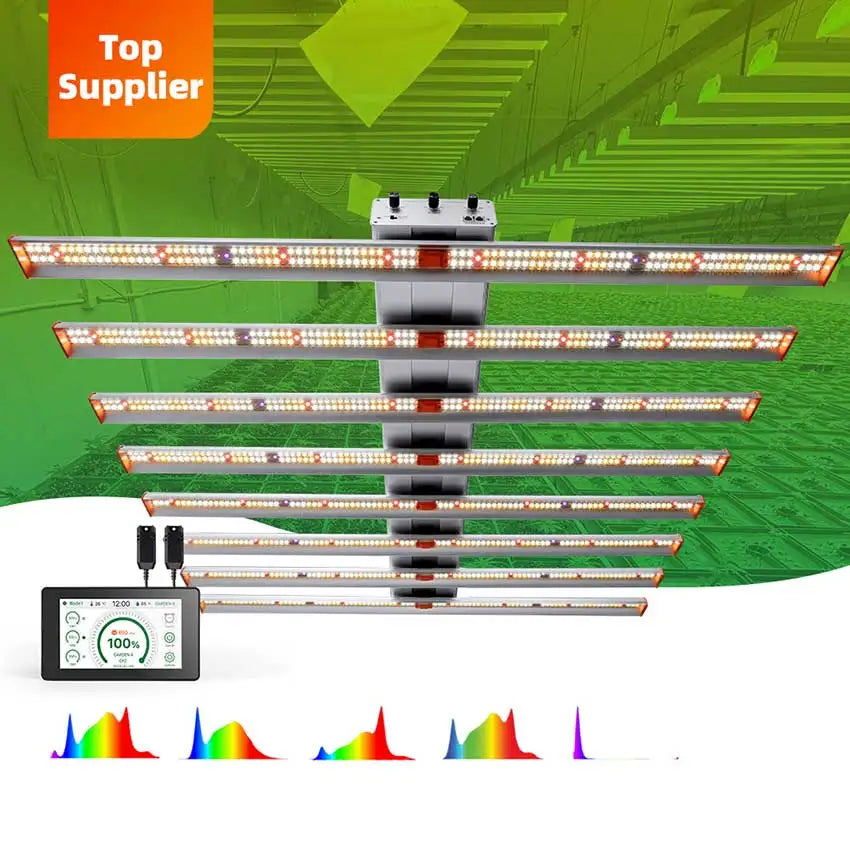 Wifi Led Grow Light Red and Blue Led Grow Light Strip 1000W Grow Light Led for Greenhouse Wholesale From China