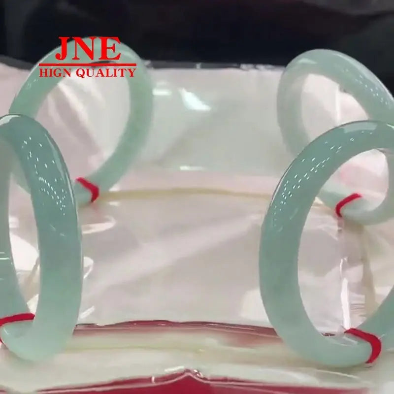 Wholesale Natural White A- Type Jade Delicate Non-crack Positive Ring Bracelet Jade Bracelet