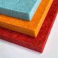 Soundproof Polyester Acoustic Panels Decorative 24mm PET Felt Acoustic Panels