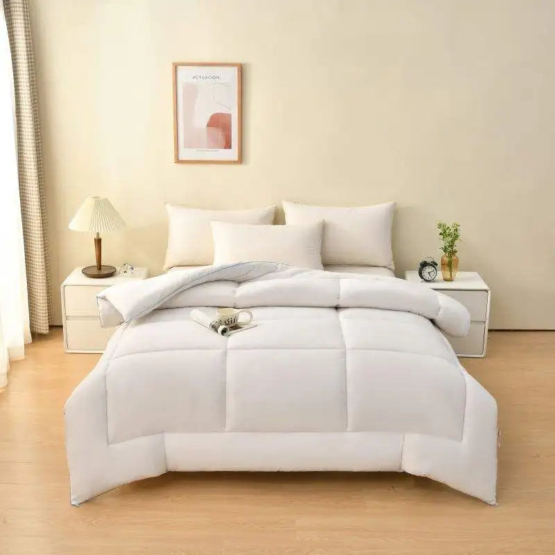 Wholesale Luxury Comforter Accept Custom Twin King Queen White Hotel  Comforter