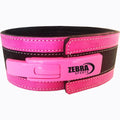 Professional Weight Lifting Cowhide Belt Unisex 10mm Quick Locking Lever Adjustable Heavy Duty Non-Slip Buckle Fitness Training