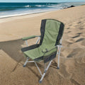 Heavy-Duty Portable Camping and Fishing Chair Stainless Steel Outdoor Furniture Beach Chair Foldable for Easy Storage Travel
