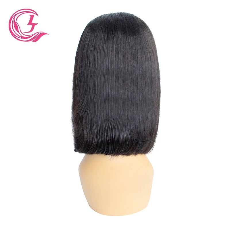 CLJhair Wholesale Brazilian Cuticle Aligned Virgin Human Hair13X4 Lace Front Bob Wig Transparent Glueless  Frontal Wigs