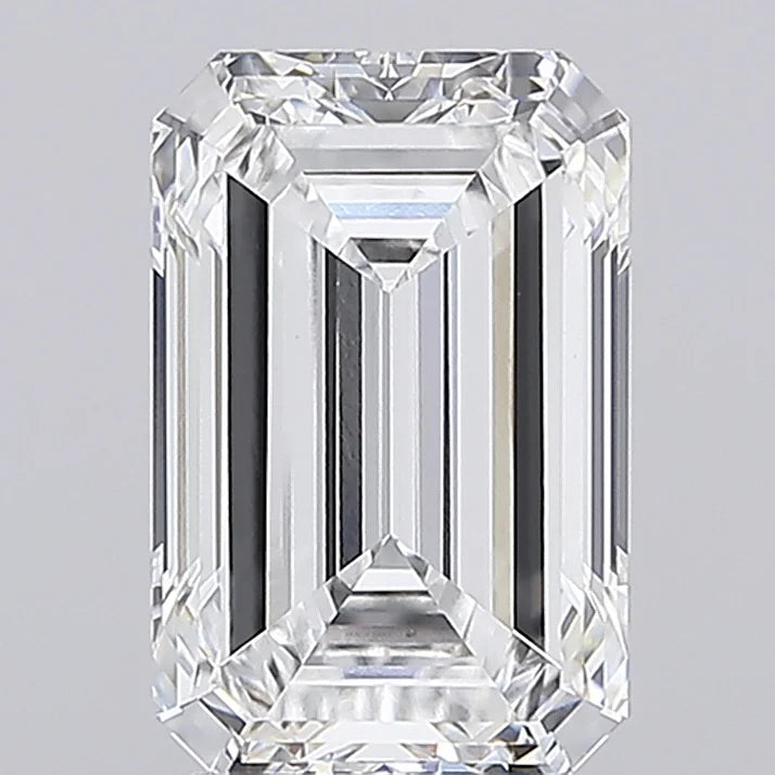 SHREERAJ SOLITAIRE IGI Certified 3.00/4.00/5.00 Carat Lab Grown Emerald Cut Solitaire Diamond F Color Excellent Cut Customizable