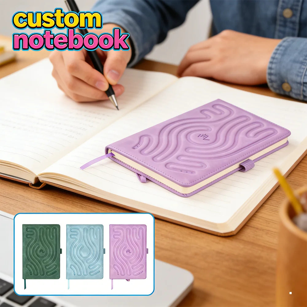 Custom Journal Notebooks Planner Printing Service Diary Hardcover Notebook Printing
