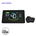 Simple Setup Waterproof Electronic Aluminum Alloy Electric Bike LCD Display 36V-60V with Speed Voltage Tracking for Road Bike