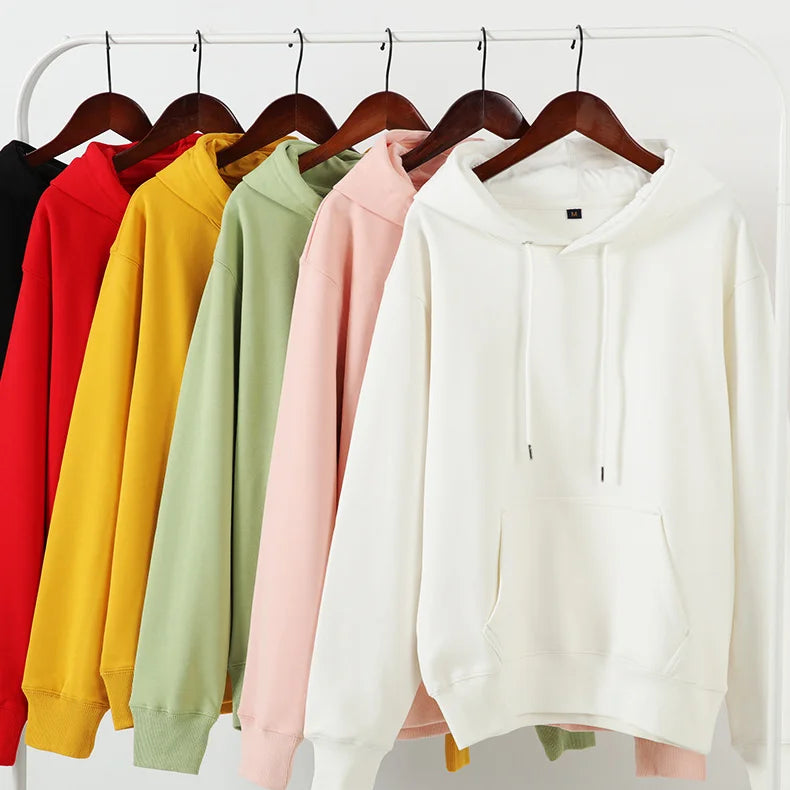Custom Embroidered Cotton Pullover Sweatshirts Factory Logo Printed T-Shirts Team Event Uniforms Custom Hoodie