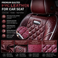 Factory Price Waterproof Embroidery Stitched Quilted PU Leather Fabric for Sofa Car Interior Upholstery Hotel Decoration Bags