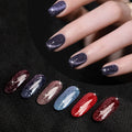 12 Colors Reflective Glitter Gel Nail Polish Sparkling Diamond Shimmer Soak Off Sparkle Nail Art Manicure Salon DIY at Home