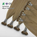 Able to Customize Color and Length (12-30 Inches)100% Virgin Quality Micro-ring Installation Very Invisible Nano Hair
