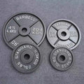 Cast Iron Unisex Competitive Home Fitness Equipment Strength Training Barbell Plates