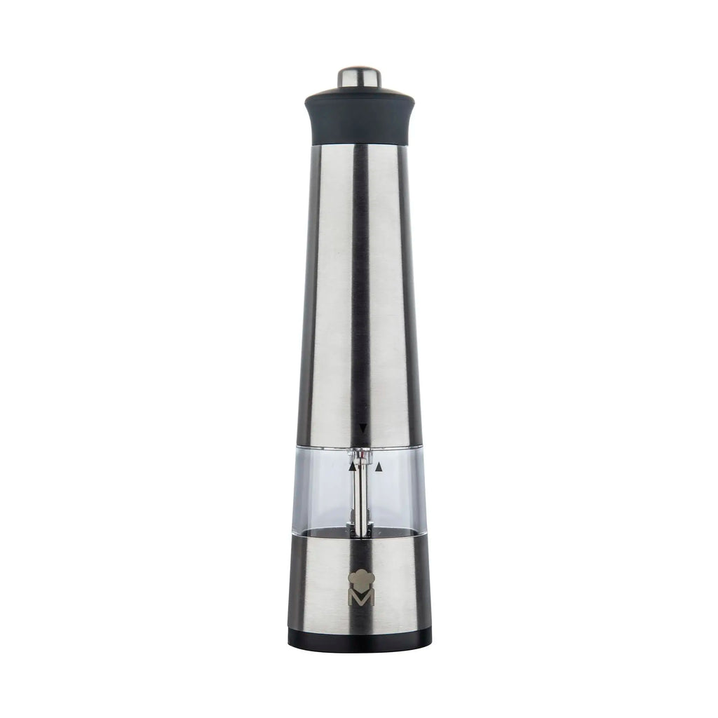 FOODIES MasterPRO Electric Pepper Mill 5.6x22cm in Stainless Steel