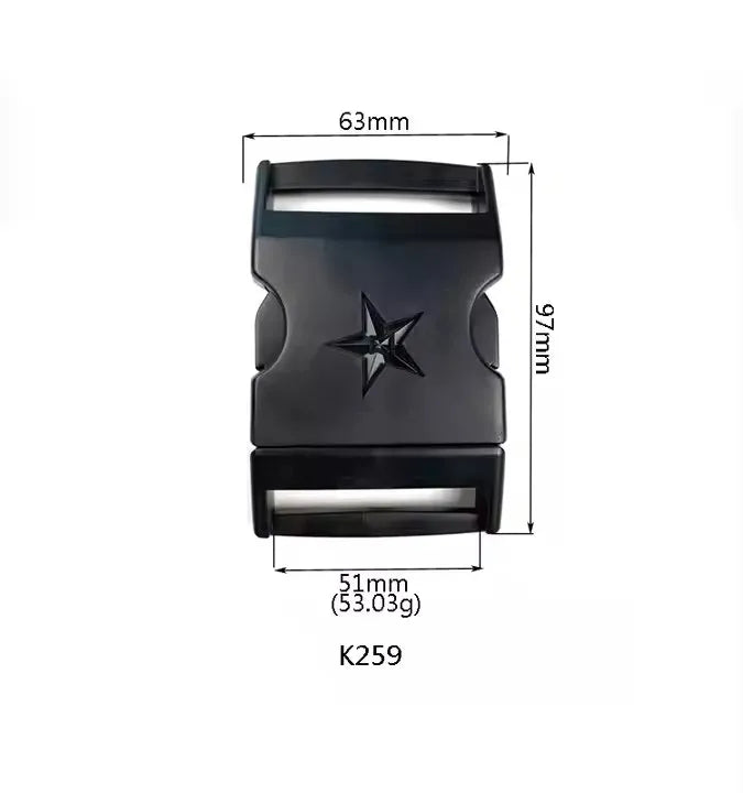 Professional Manufacturer's Heavy Duty Tactical Plastic Buckle Custom Logo Quick Release Blank Buckle Wholesale Cheap Design