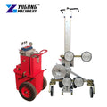 Hydraulic Electric Motor Mountain Quarry Driving Rock Wheels Granite Cutting Wire Saw Machine