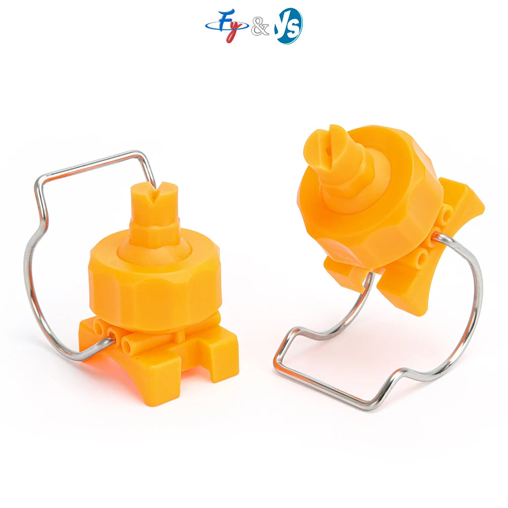 Universal Industrial Phosphating Spray Coating Atomizing Nozzle Adjustable Fan-shaped Cone with Clip Made of Durable Plastic MegaBDM