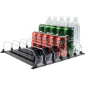 Hookei Supermarket Spring Loaded Adjustable Soda Can Bottle Beverage Dispenser Drink Shelf Pusher Organizer System