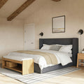 Customized Luxury Bedroom Furniture Set High Quality king Double Size Upholstered Bed Designs for Home