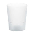 Coubi orchid pot 1.1l. dimensions (mm) 125x125x147 transparent color