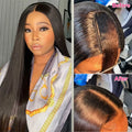 CLJhair Brazilian Straight U Part Wig 180% Density
