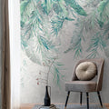 Made in Germany Photo Wallpaper Murals Jungle Grey Green Blue Non Woven Vinyl Premium Wall Mural Home Decoration - 159 x 280 m