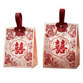 JUXINDA High-End Wedding Candy Box Handheld Floral Candy Box Engagement Candy Storage Box Candy Gift Box.