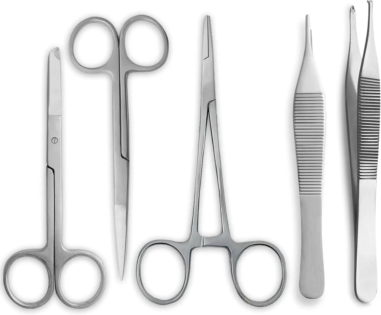 Suture Scissors Set - O.R. Grade Stainless Steel Suture Removal Kit for Medical Training