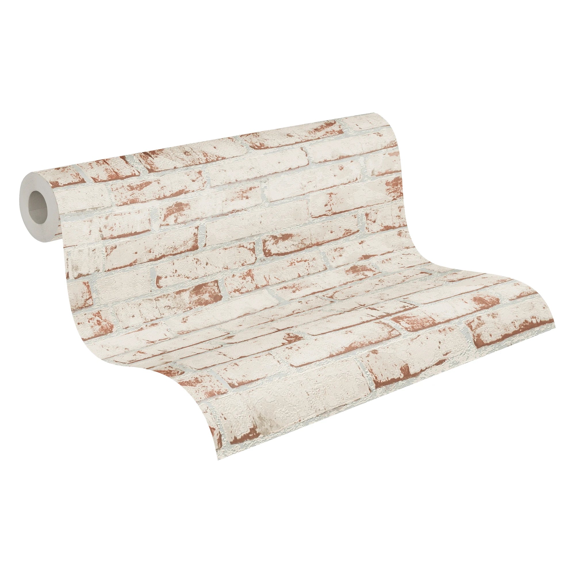 Made in Germany - Wallpaper Rolls Stone Red Brown Beige - Non Woven - Wallpaper Stone Look - 1005 X 053 m