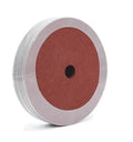 Pexmientas 5" Abrasive Stainless Steel Metal Ferrous Aluminum Oxide Resin Sand Paper Fiber Sanding Disc MegaBDM