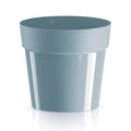 CUBE BASIC planter dimensions (mm) 109x109x100 color Light Grey