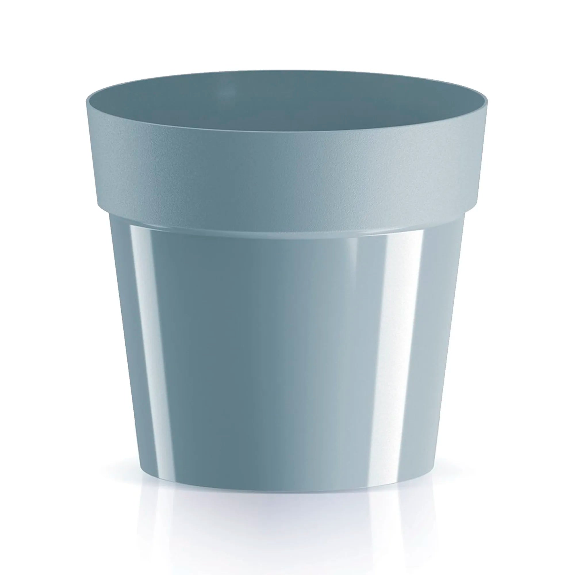 CUBE BASIC planter dimensions (mm) 109x109x100 color Light Grey