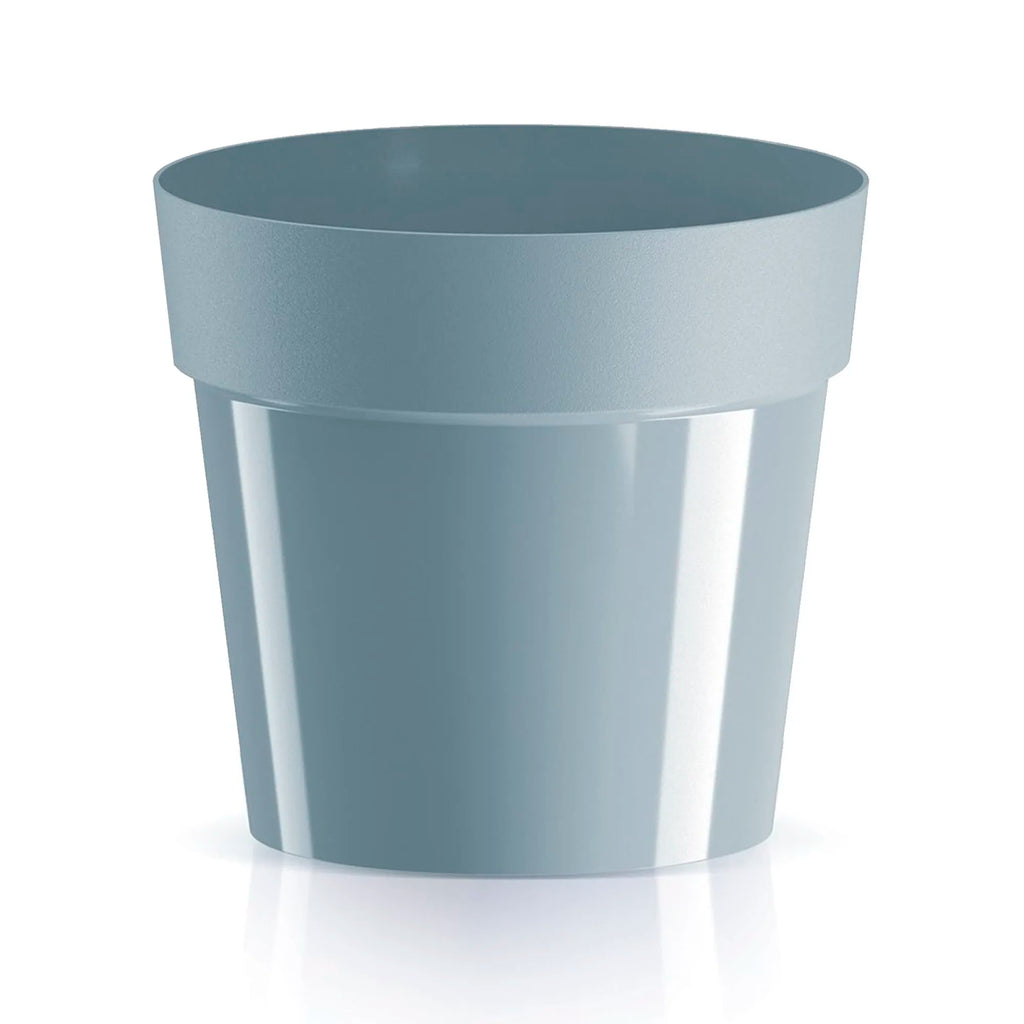 CUBE BASIC planter dimensions (mm) 109x109x100 color Light Grey