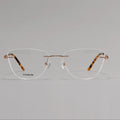 FEROCE Luxury Designer Titanium Optical Frames High Quality Wholesale Lens Frameless Eyeglasses with Rimless Glasses
