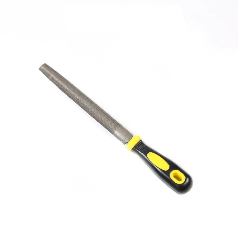 Factory Wholesale Hardness Flat Setone Pcs Metal Steel File Set Include Round Half Round Flat File with  File