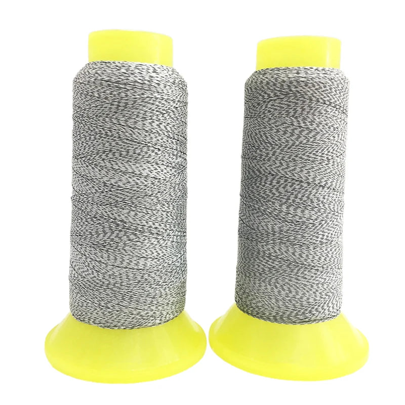 YouGuang High Vis 100% Polyester Retro Reflective Yarn Glow in the Dark Embroidery Thread