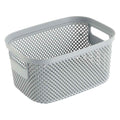 Nordic grey storage basket 23.5x17x12 Stine range
