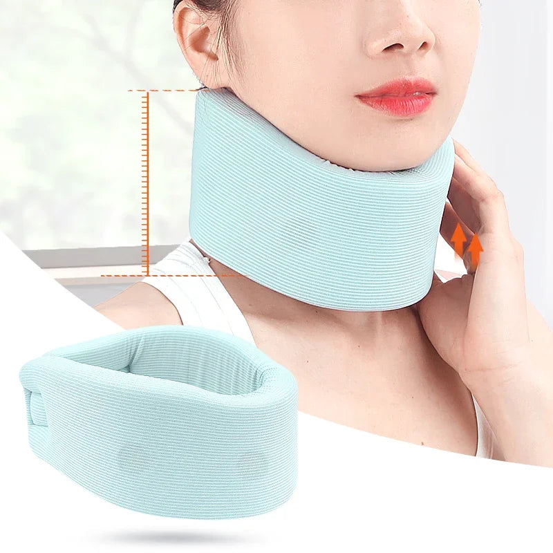 Breathable Foam Neck Brace -Ergonomic Cervical Collar for Neck Pain Relief Posture Correction & Comfortable Support