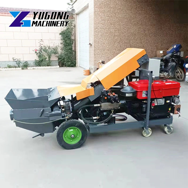 Factory Sale Concrete Mixing Pump Diesel