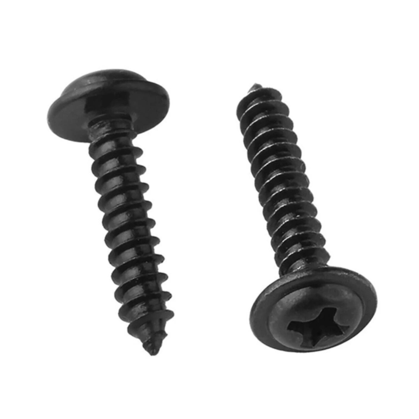 JSCREW Phillips Torx Truss Head Self Tapping Screws Black Oxide Carbon Steel M2 M3 M4 M5 M6 for Automotive and Wood