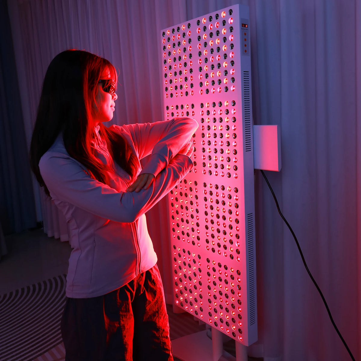 US Local Stock High Irradiance Infrared Red PDT Device 5Wavelengths LED Red Light Therapy Panel Near Infrared Light Therapy MegaBDM