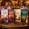 AT PACK Guangdong Stock 10Pcs/Pack Custom Coffee Bean Packaging Bags 8oz/12oz/16oz with Valve MOPP/VMPET/PE Free Samples